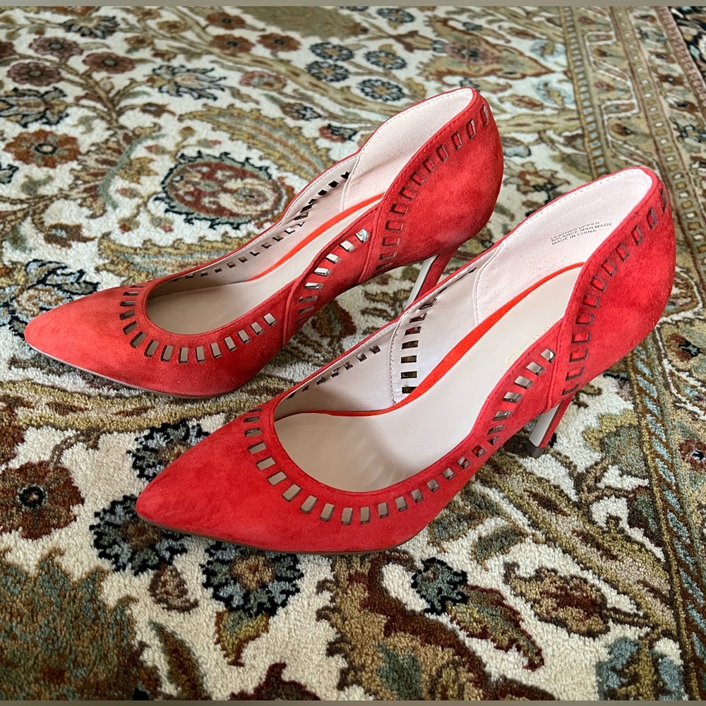 Le Château Coral Classic Heel – 100% Suede Leather - Picture 3 of 11